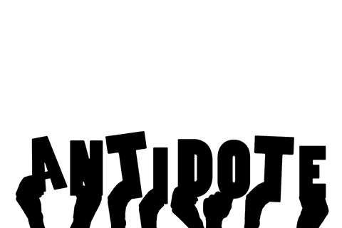 Hands reaching for antidote on transparent background