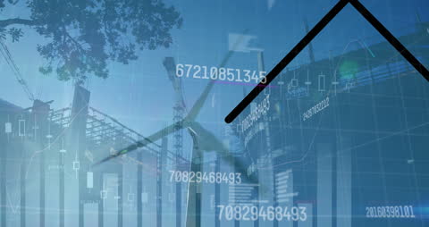 Financial Data Overlay with Construction and Renewable Energy