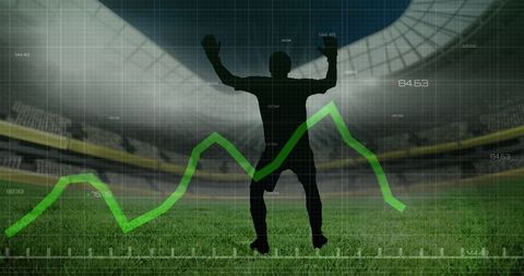 Dynamic football analytics in modern stadium setting
