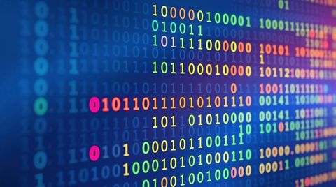 vibrant binary code on digital screen with depth effect - Download Free Stock Images Pikwizard.com