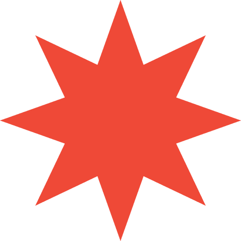 Vibrant Red Star on Transparent Background for Branding - Download Free Stock Videos Pikwizard.com