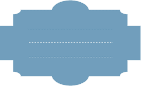 Blue Vintage Badge with Copy Space on Transparent Background - Download Free Stock Videos Pikwizard.com