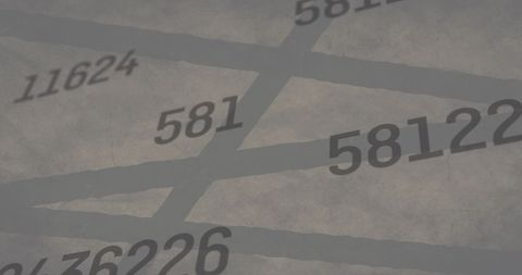 Abstract Financial Forecast with Overlapping Numerals - Download Free Stock Images Pikwizard.com