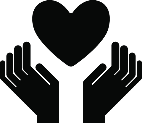 transparent illustration hands holding heart symbol love and support - Download Free Stock Videos Pikwizard.com