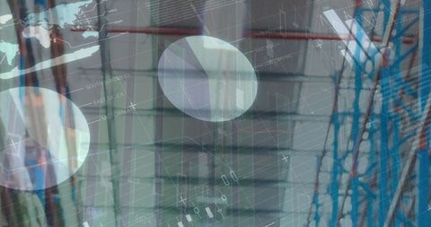 Digital Global Shipping Analytics in Modern Warehouse