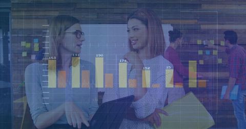 Team Collaboration on Project Round Table Analysis in Modern Office