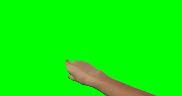Close-Up of Hand Pointing on Green Screen Background - Download Free Stock Images Pikwizard.com