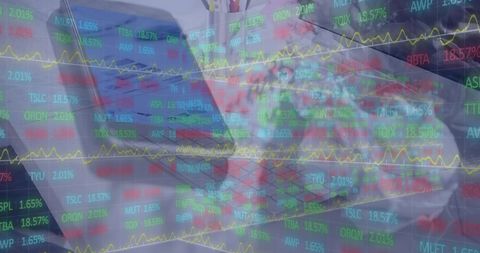 Stock Market Data Reflecting on Smartphone for Business Analytics