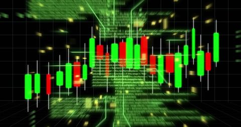 Dynamic Financial Data Tracking with Charts and Graphs - Download Free Stock Images Pikwizard.com