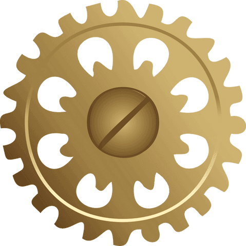 realistic transparent golden gear wheel, 3d render precision engineering - Download Free Stock Videos Pikwizard.com