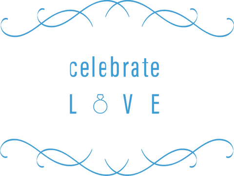 Celebrate love design on transparent background with decorative elements