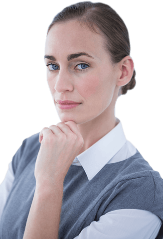 Confident Businesswoman Transparent Background