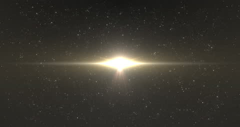 Ethereal Starburst in Expansive Night Sky