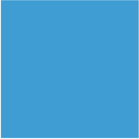 Blue geometric shapes on transparent background vector illustration