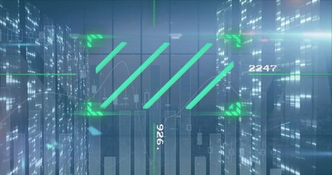 Abstract Financial Graphs Over Modern Cityscape - Download Free Stock Images Pikwizard.com