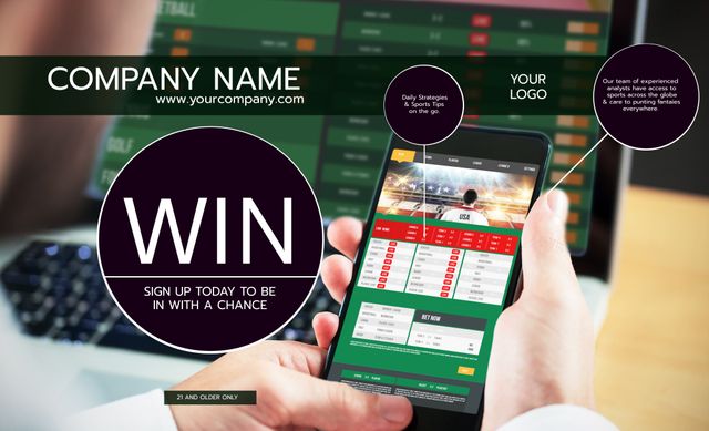 Excitement of Using a Betting App for Sports Enthusiasts - Download Free Stock Templates Pikwizard.com