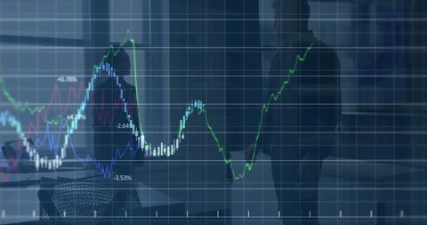 Business Professionals Analyzing Financial Growth Figures