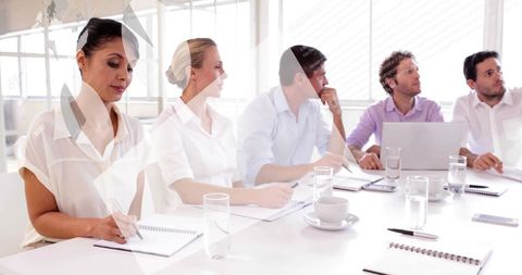 Team Analyzing Financial Data in Modern Conference Room - Download Free Stock Images Pikwizard.com