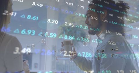 Multilayered Finance Data and Business People Interaction