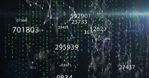 Digital Binary Code and Data Processing Visualization - Download Free Stock Images Pikwizard.com