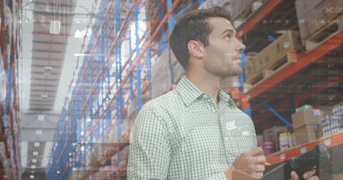 Warehouse Data Analysis over Logistics with Male Worker