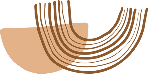 transparent geometric abstract pattern with brown arches - Download Free Stock Videos Pikwizard.com