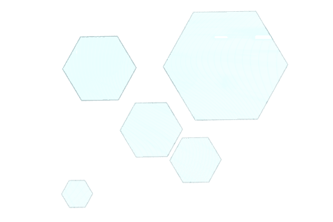 blue transparent hexagons on clear background modern design - Download Free Stock Videos Pikwizard.com