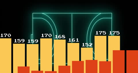 Digital Level Up Animation with Neon Tech Graphics