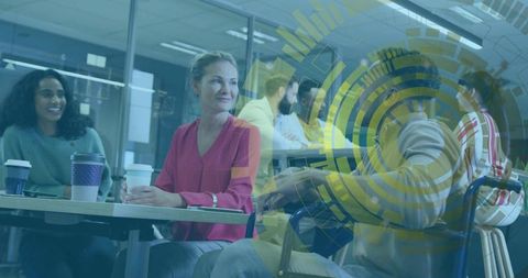 Diverse Office Collaboration Modern Workflow and Innovation