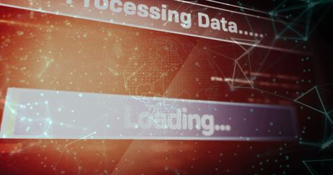 Digital Data Processing over Global Network Connections - Download Free Stock Images Pikwizard.com