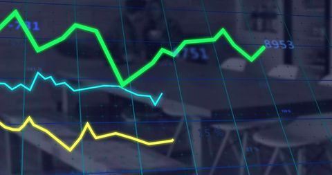 Data Analytics and Business Strategy Network Interface - Download Free Stock Images Pikwizard.com