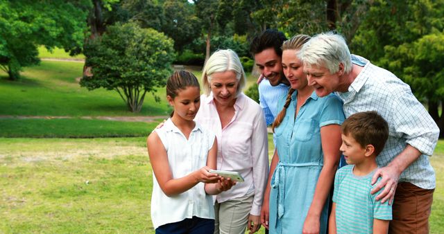 Multi-Generational Family Enjoying Outdoor Time Together - Download Free Stock Images Pikwizard.com