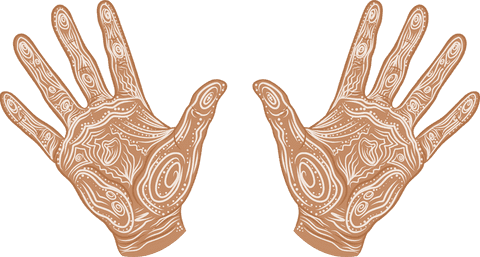 decorative palm patterns with white intricate designs on transparent background - Download Free Stock Videos Pikwizard.com