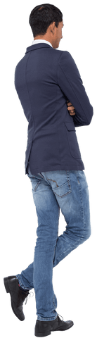 Transparent Unsmiling Casual Businessman with Arms Crossed - Download Free Stock Videos Pikwizard.com