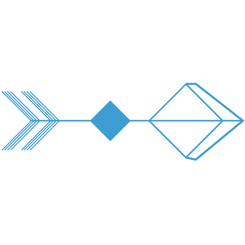 geometric blue arrow illustration on transparent background - Download Free Stock Videos Pikwizard.com