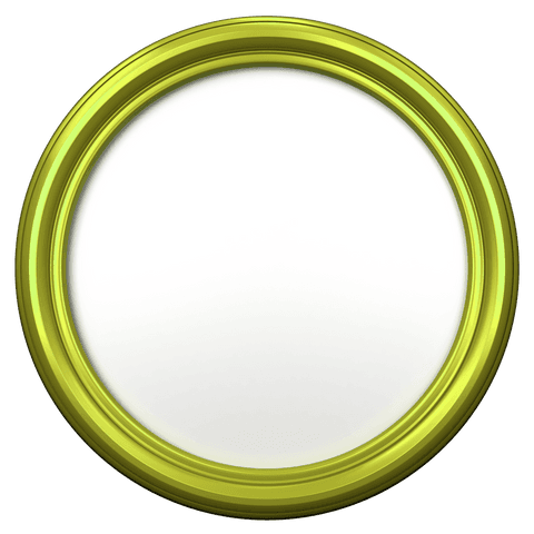 Golden Circular Frame with White Copy Space on Transparent Background - Download Free Stock Videos Pikwizard.com