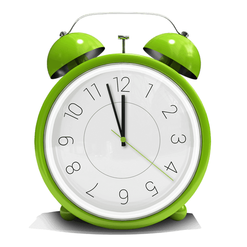 Transparent Twin Bell Green Alarm Clock for Home Decor and Lifestyle - Download Free Stock Videos Pikwizard.com