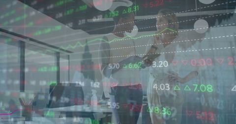 diverse businesswomen analyzing stock market trends - Download Free Stock Images Pikwizard.com