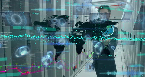 Digital Computing World Overlay IT Engineer in Data Center