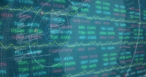 Digital Visual of Stock Market and Data Analytics