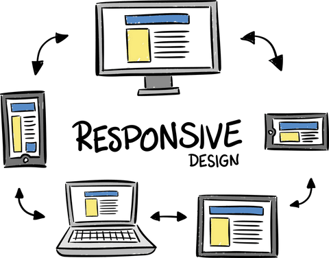 digital illustration of responsive design on transparent background - Download Free Stock Videos Pikwizard.com