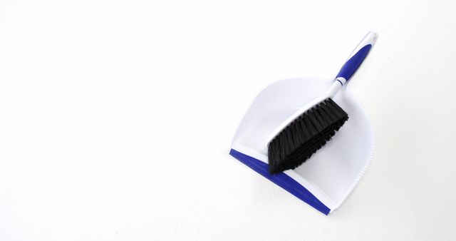 Dustpan and Brush Set on White Background - Download Free Stock Images Pikwizard.com