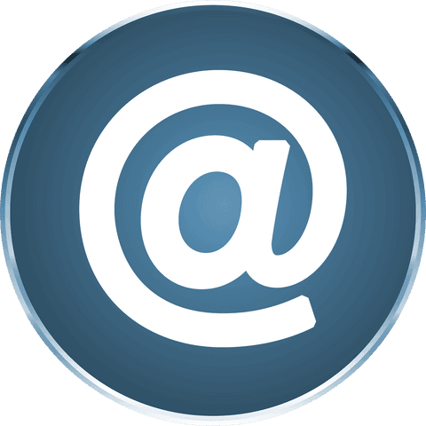 Digital Blue Circle With At Symbol on Transparent Background - Download Free Stock Videos Pikwizard.com