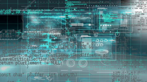Abstract Data Processing Interface with Digital Embellishments