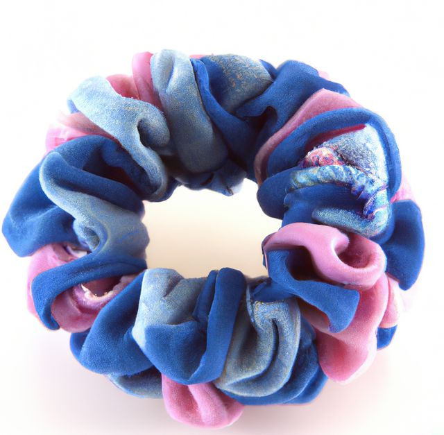 Image of close up of multiple coloured scrunchie on white background - Download Free Stock Photos Pikwizard.com