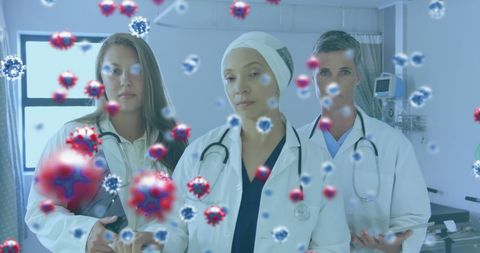 Medical Staff Addressing Coronavirus Pandemic in Hospital - Download Free Stock Images Pikwizard.com