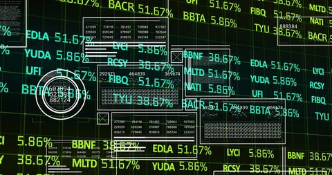 Financial Data Processing Over Technology Grid - Download Free Stock Images Pikwizard.com