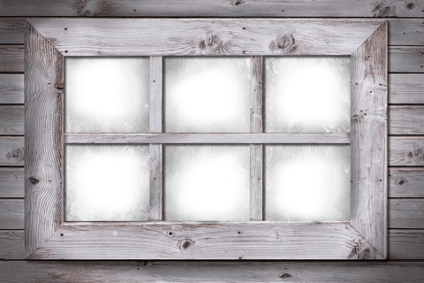 rustic wooden window frame on transparent background - Download Free Stock Videos Pikwizard.com