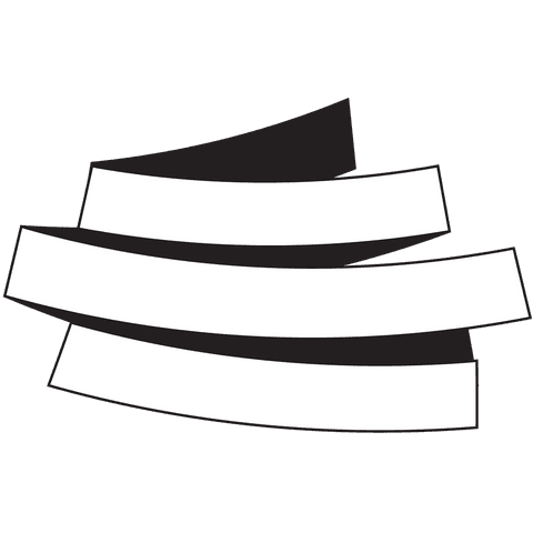 stacked white ribbon banner on transparent background - Download Free Stock Videos Pikwizard.com