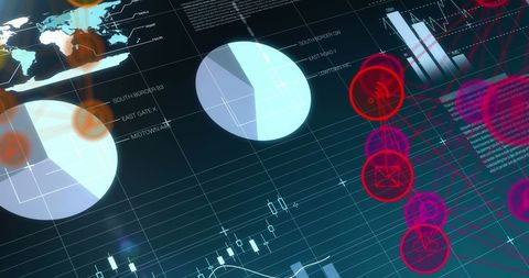 Digital Analytics and Global Financial Data Visualization - Download Free Stock Images Pikwizard.com